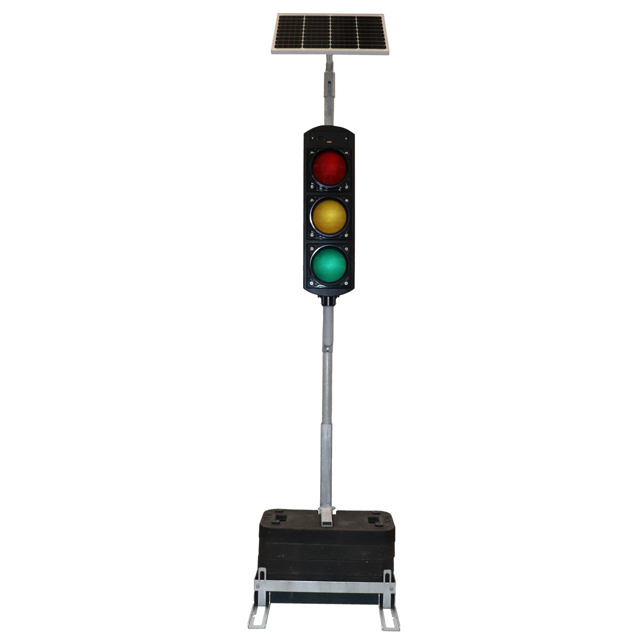 Stolpfot STABIL R6 170kg med 50W solcell