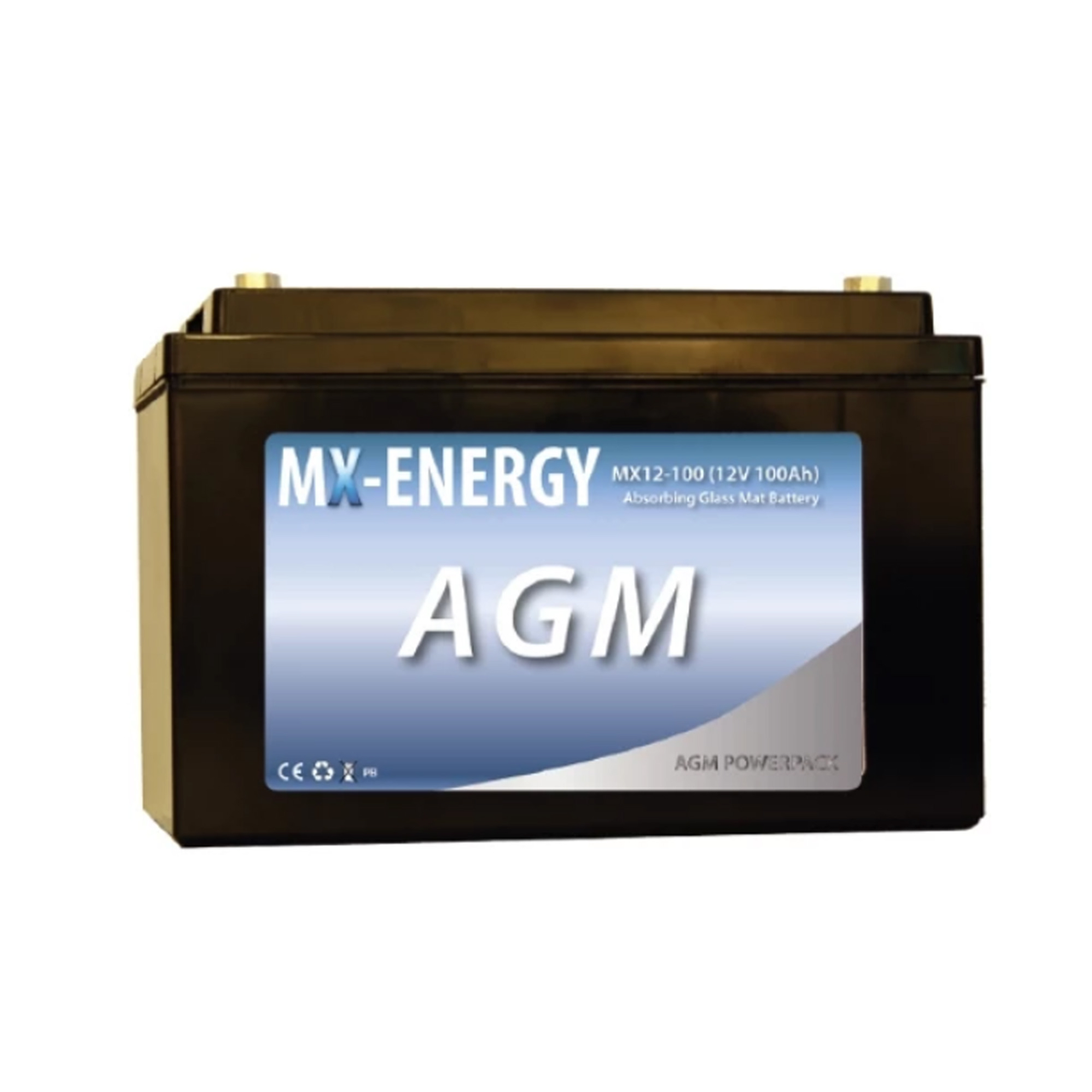 Batteri 12V 100Ah AGM