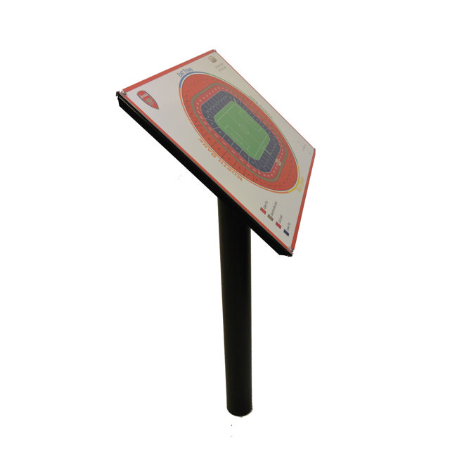 Pulpetskylt 600x400mm Komplett