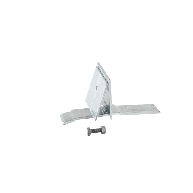 Fäste till skärm för skyddsbarriär, varmförz.