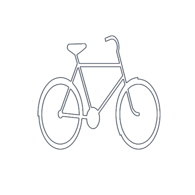 Cykelsymbol mini premark 500x450mm 5st/förp.