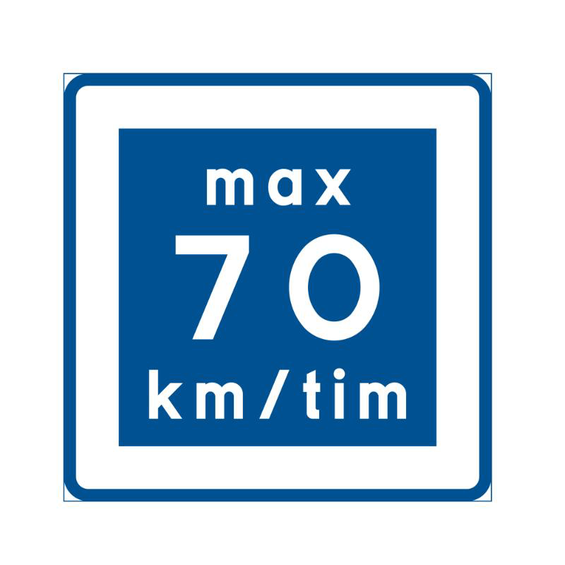 Anvisning E11-7 B/V HR plast 600x600mm