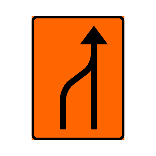 Lok.märke F17 orange plast FL HR vä F17-1