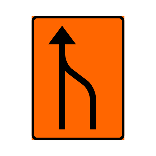 Lok.märke F17 orange plast FL HR Hö F17-1