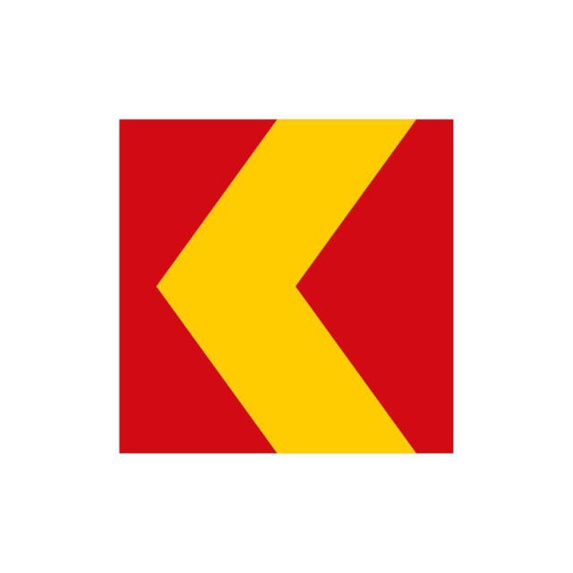 Markeringspil X1 600x600mm plast R/G FL HR