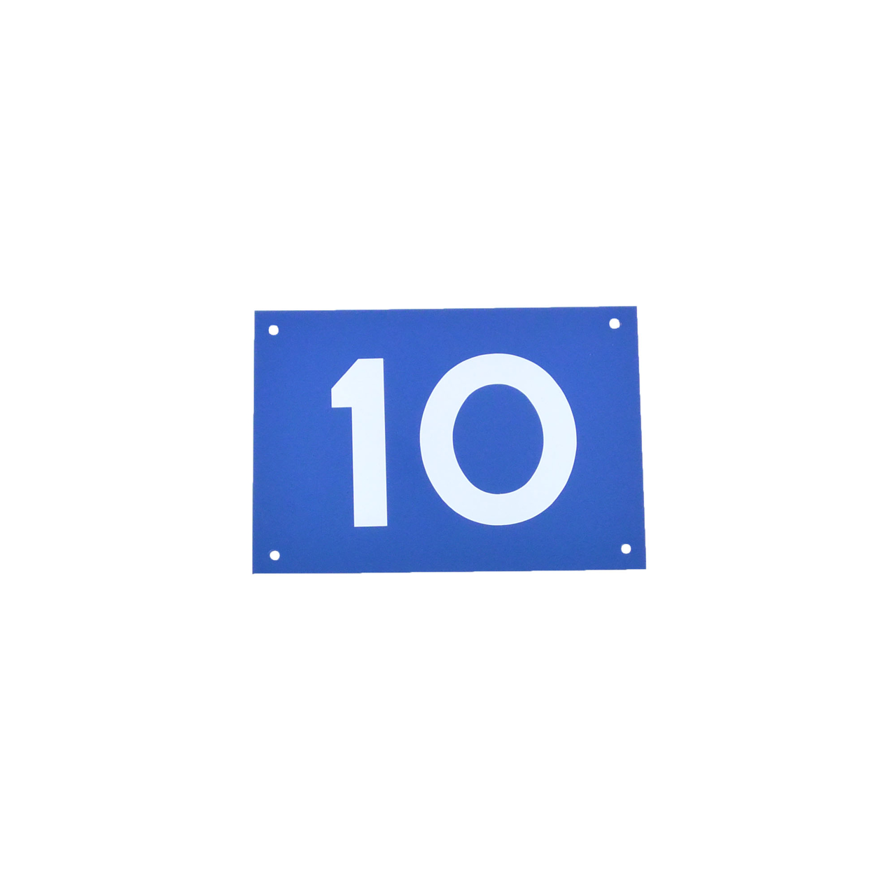 P-nummerskylt 1-2 siffror inkl. siffra/or 130x95mm