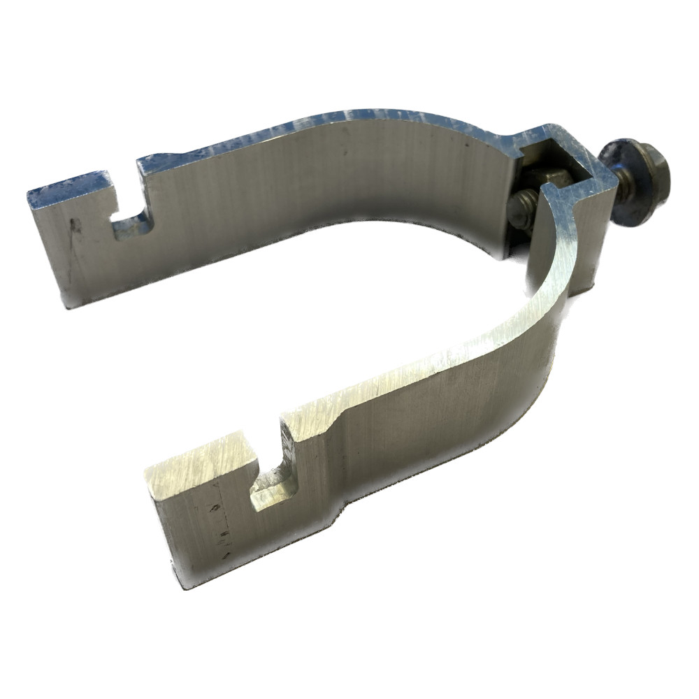 Enkelklammer BLF 60mm aluminium