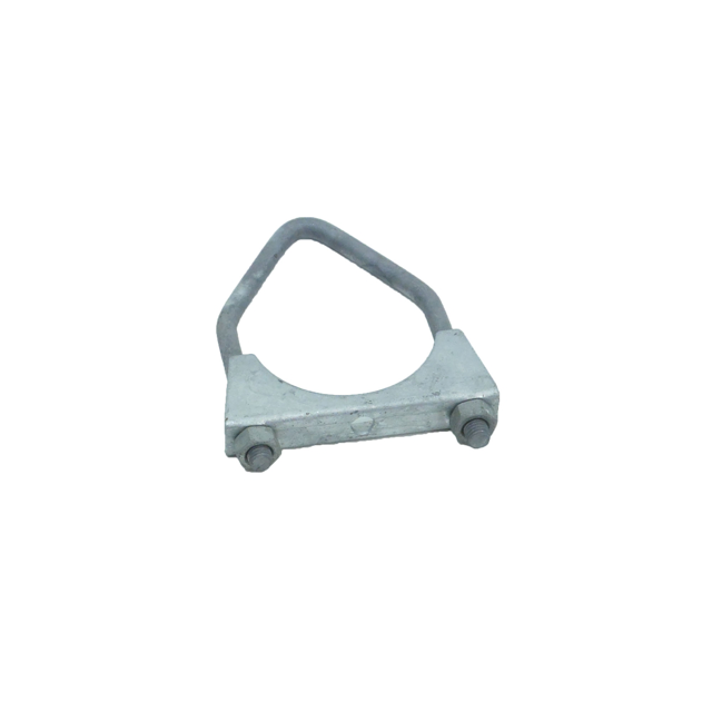 Gatunamnsklammer 60mm rak varmförzinkad