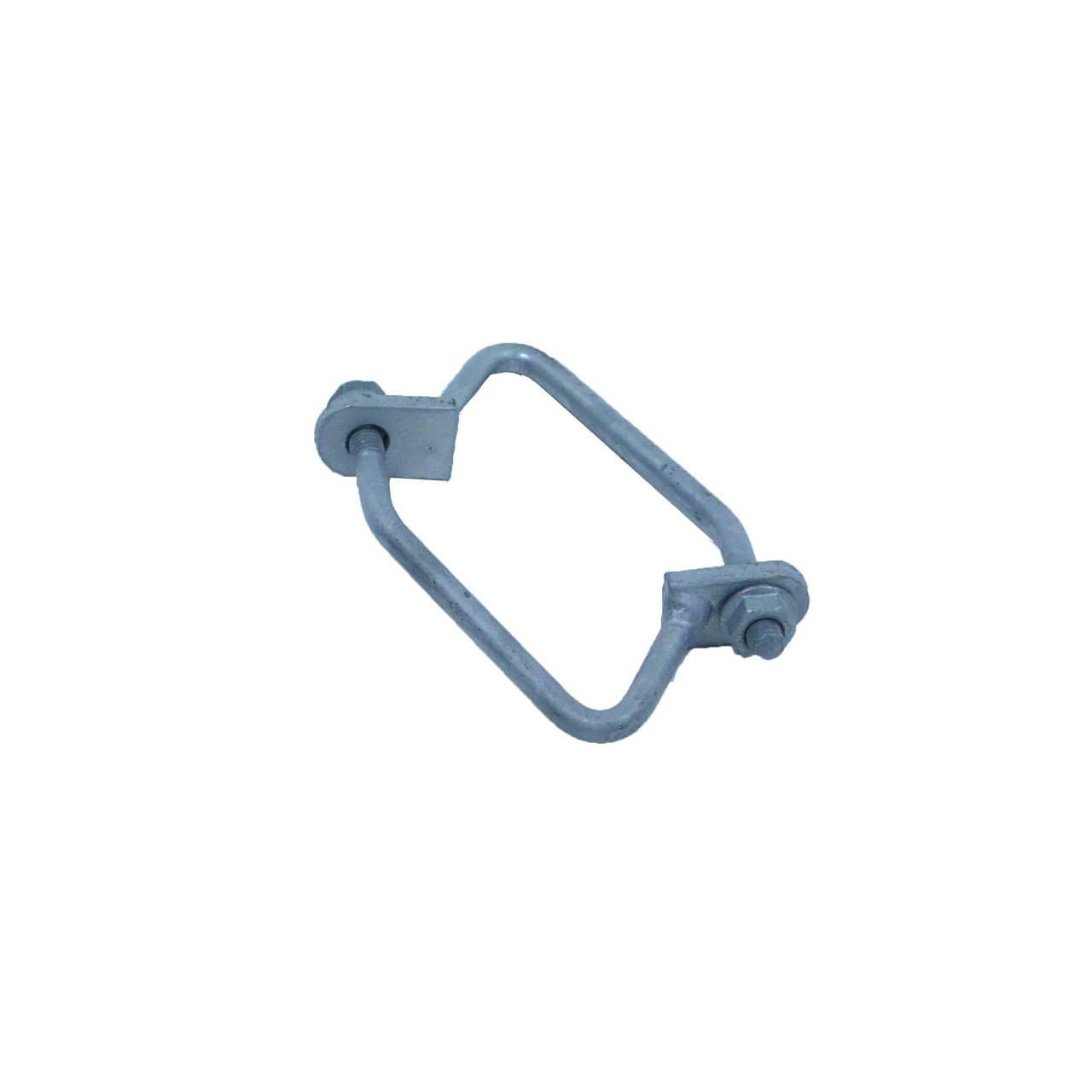 Gatunamnsklammer 60mm dubbel varmförzinkad