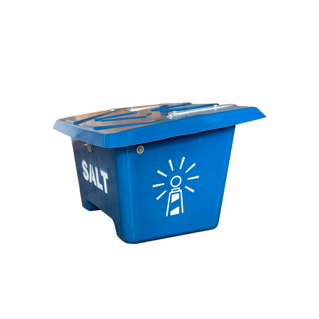 Saltlåda Blå 65L ink vägsalt och skopa