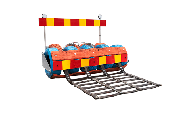 Buffert 100km/h blå/orange