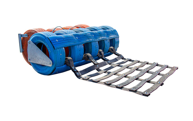 Buffert 100km/h blå/orange