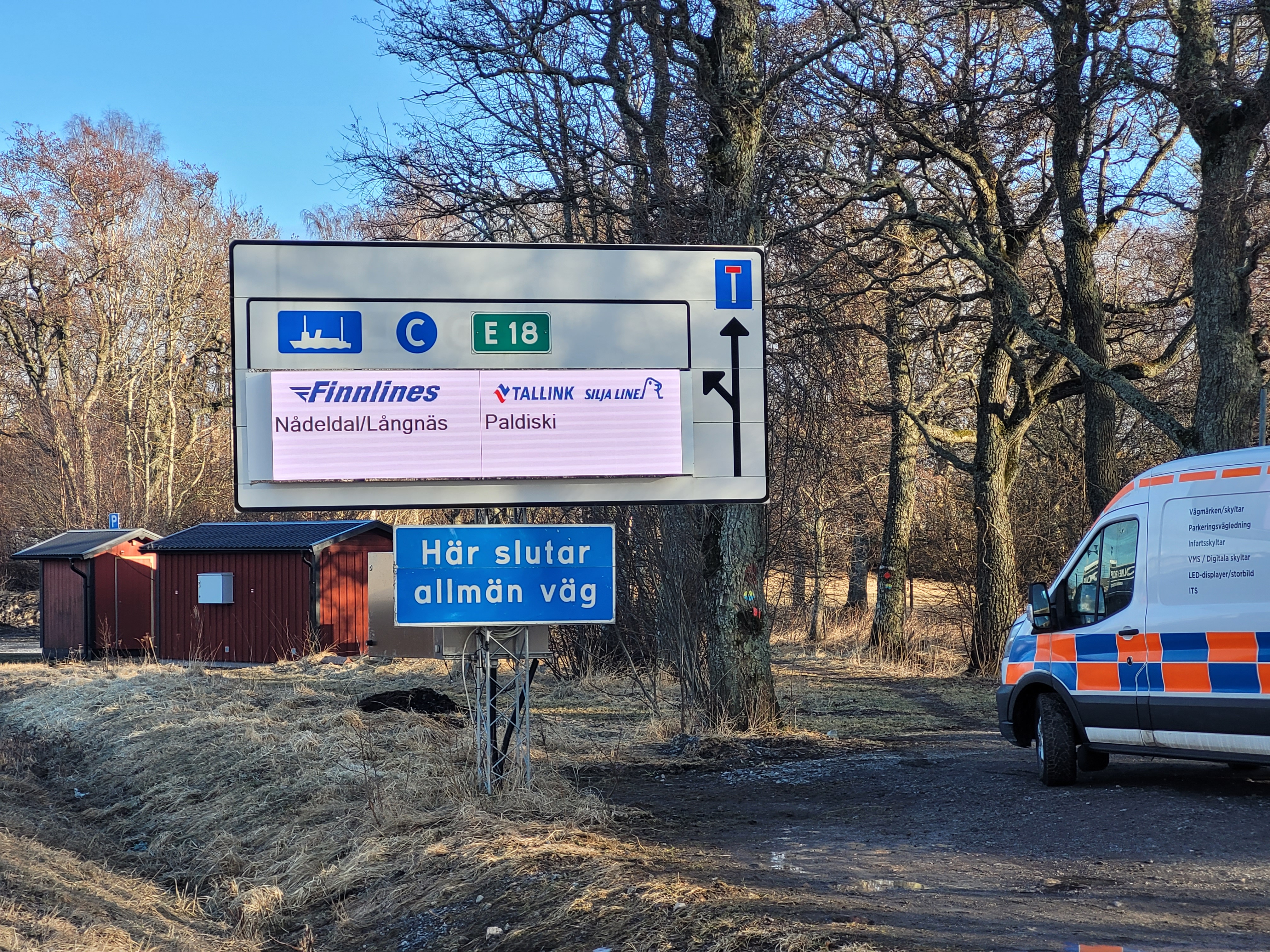 Digitala informationsskyltar