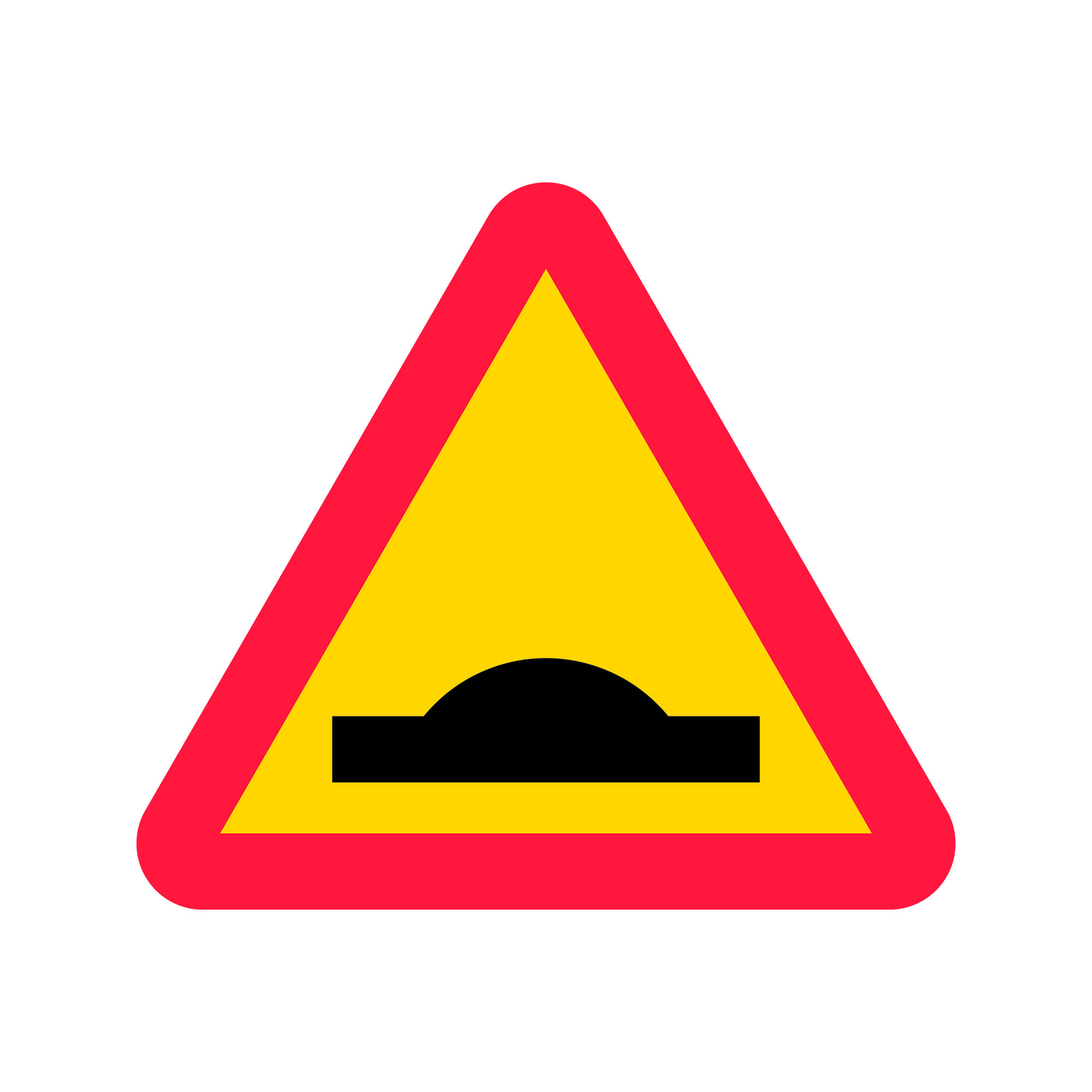 Varning A9-1 Farthinder gupp