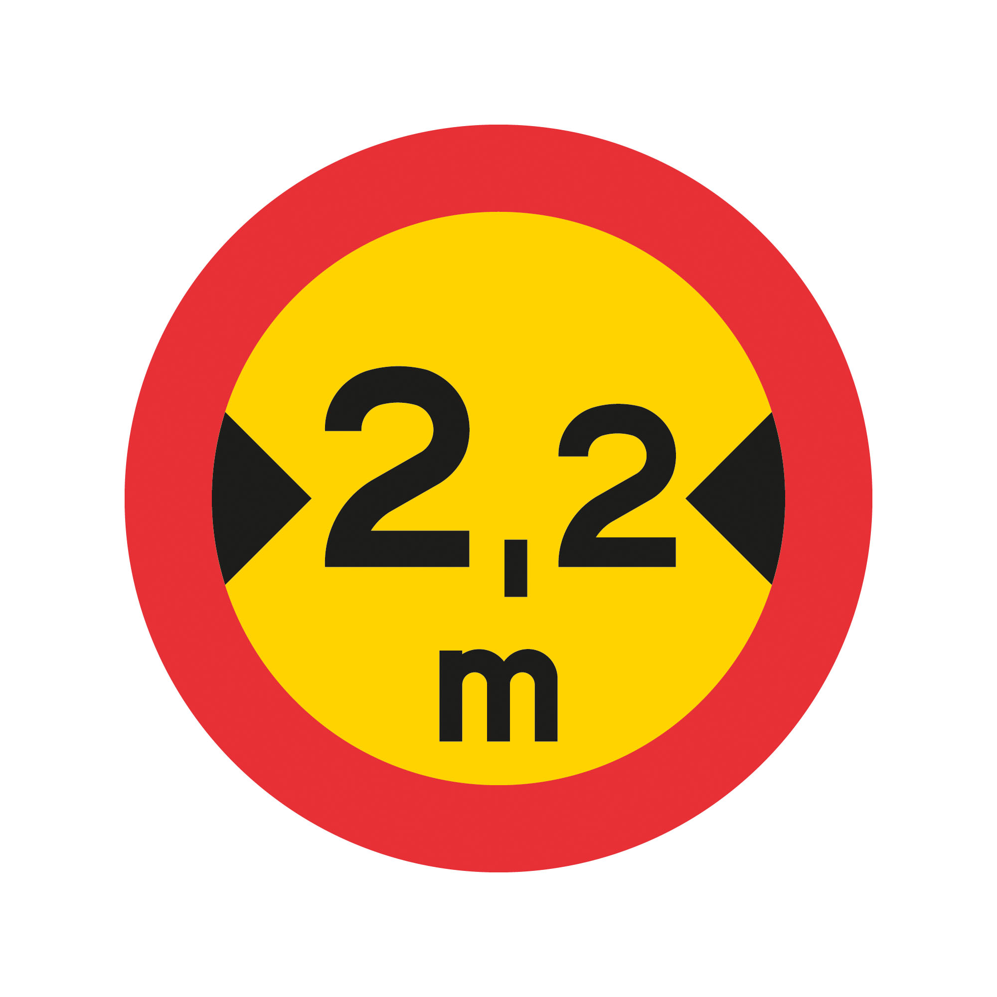 Förbud C16 Begränsad fordonsbredd